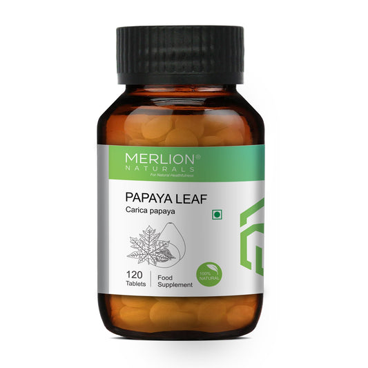 Merlion Naturals Papaya Leaf 500mg Tablets 