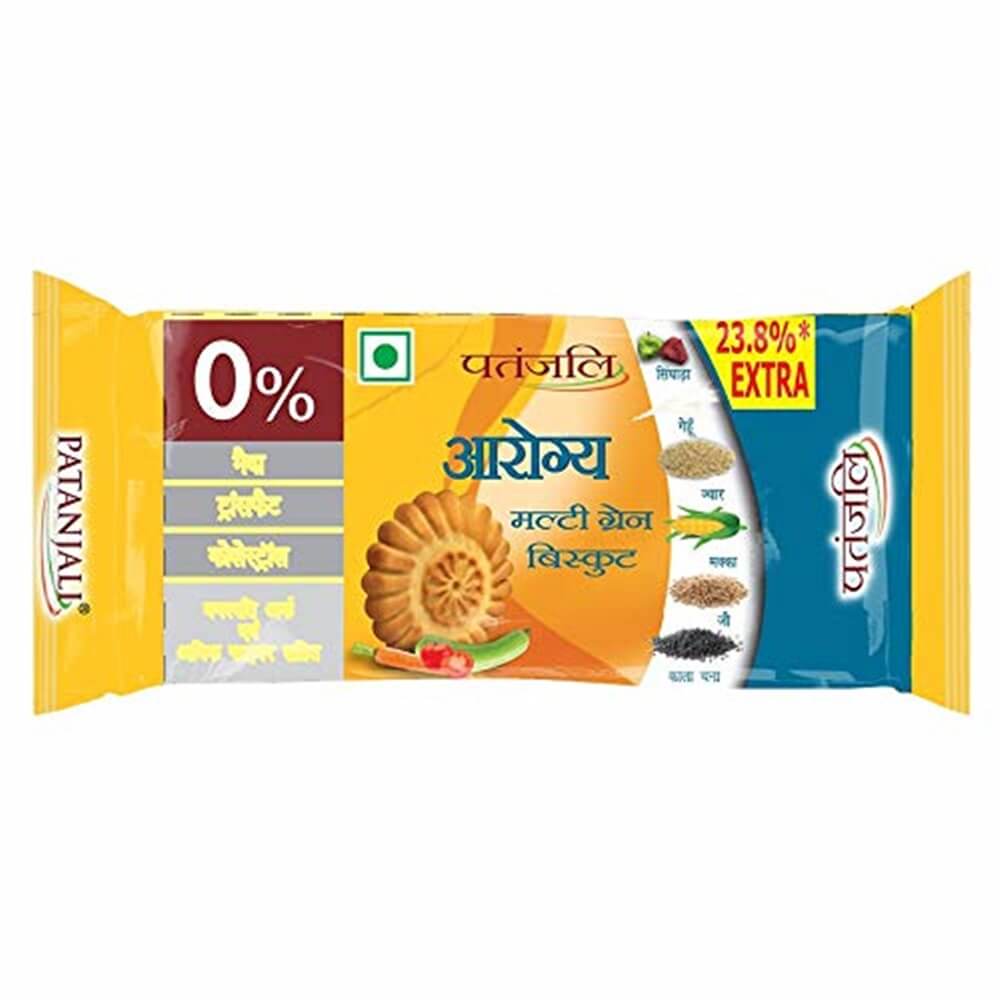 Patanjali Aarogya Biscuits 75 gm (Pack Of 10) 