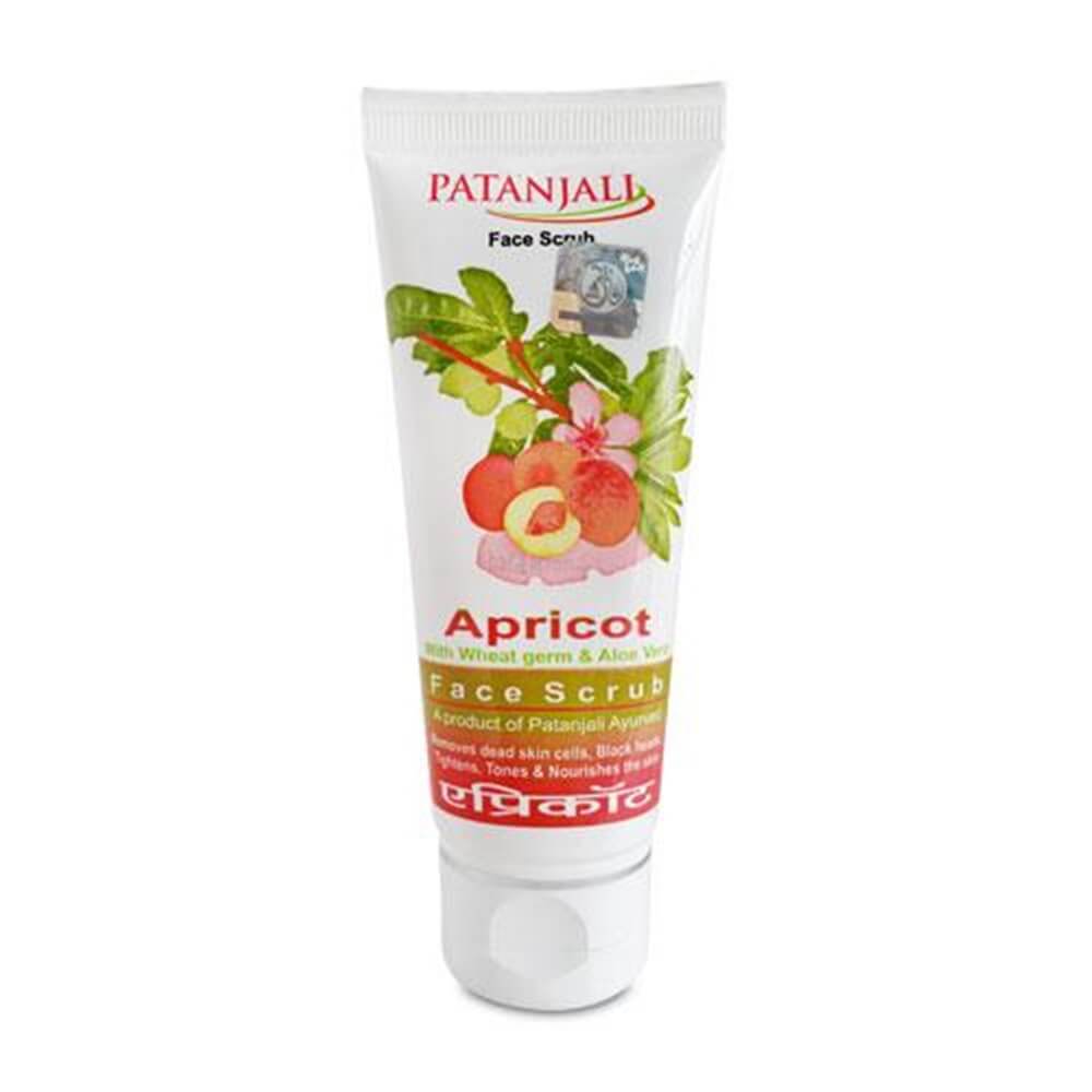 Patanjali Apricot Face Scrub 