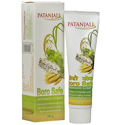 Patanjali Boro Safe Antiseptic Cream With Aloe Vera & Tea Tree Oil 