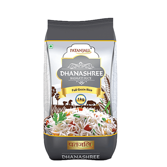 Patanjali Dhanashree Basmati Rice (1 kg) 