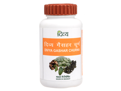Patanjali Divya GASHAR CHURNA 100 gm for Acidity, heartburn, gastrointestinal disorders, loss of appetite, gastric ulcers, constipation 