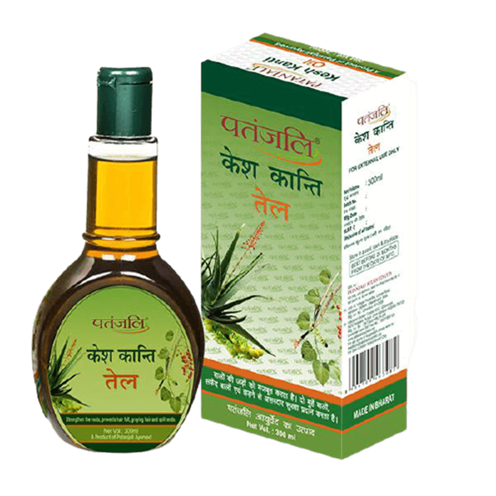 Patanjali Kesh Kanti Hair Oil | Ayurvedic Herbal Oil for Hair Growth, Nourishment & Scalp Health 
