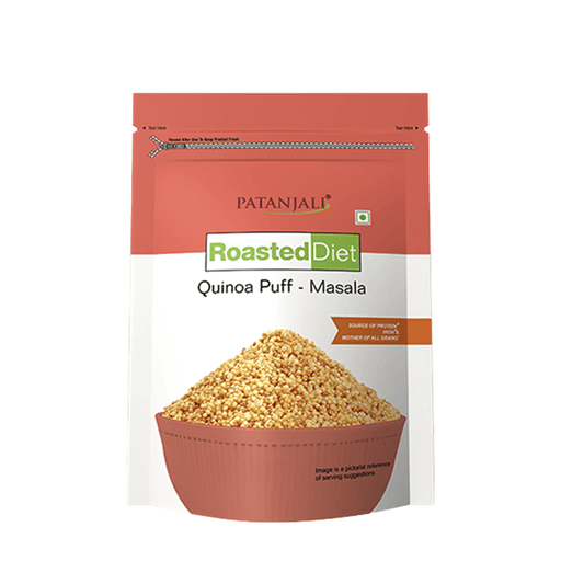 Patanjali Roasted Diet Quinoa Puff - Tomato and Masala Combo - Grab2buy