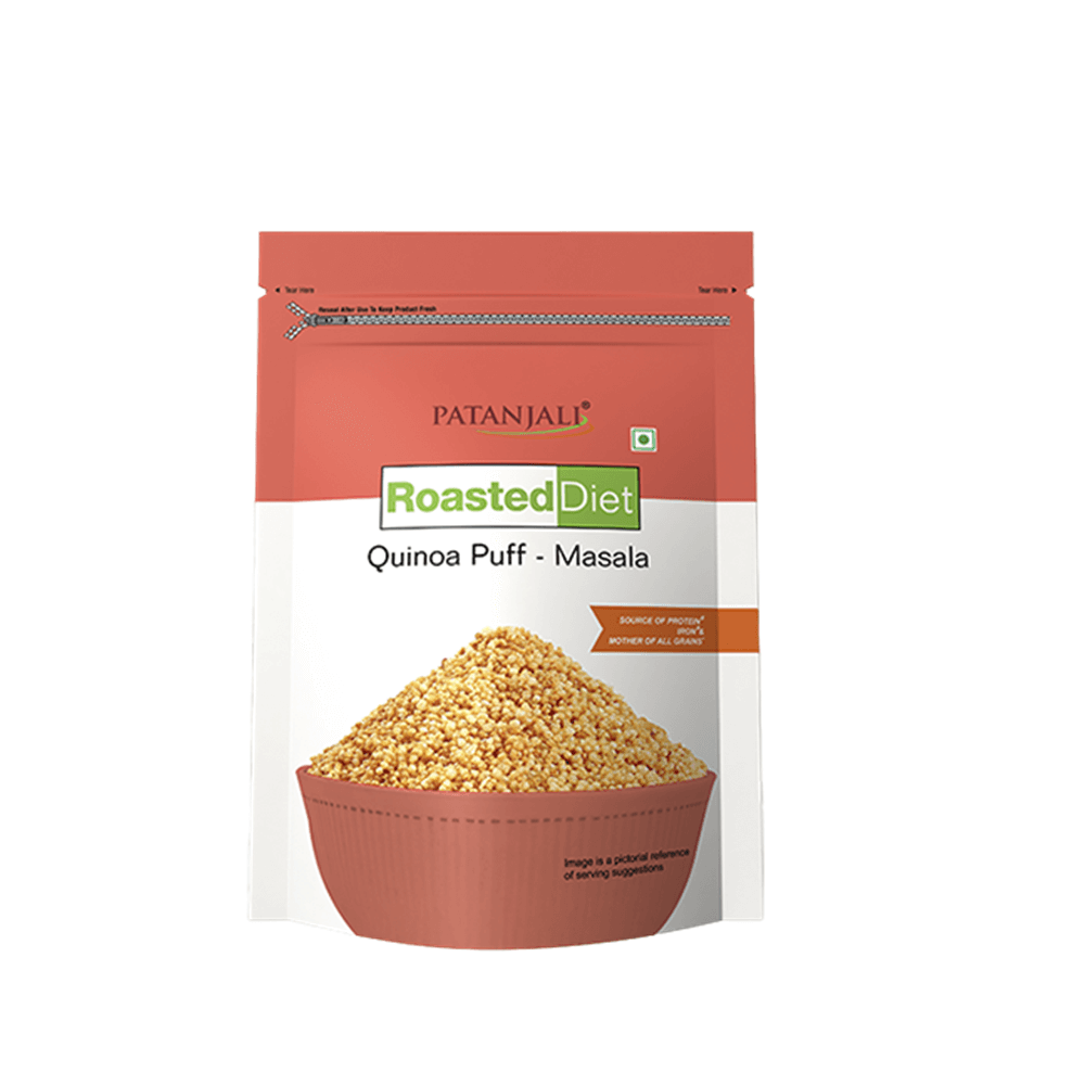 Patanjali Roasted Diet Quinoa Puff Masala Flavour - Grab2buy
