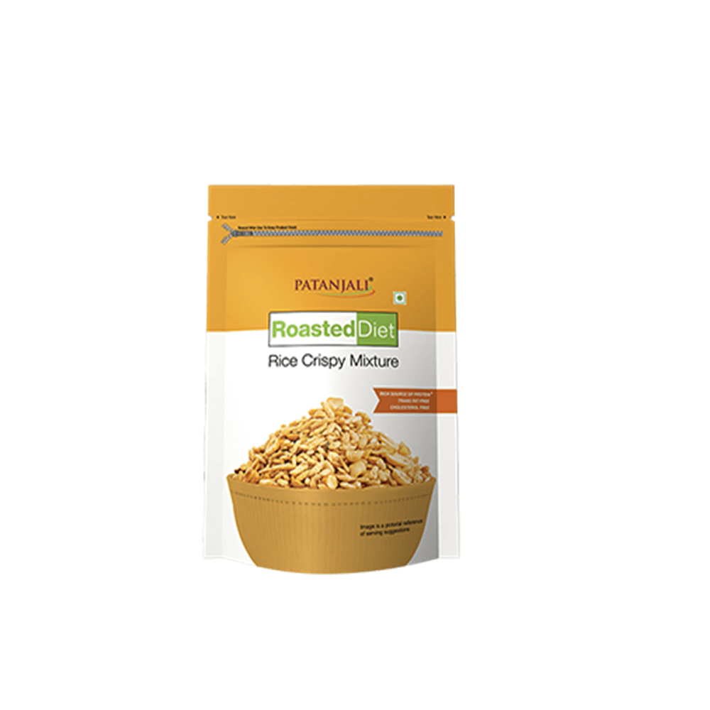 Patanjali Roasted Diet Rice Crispy Mixture (125 GM) - Grab2buy