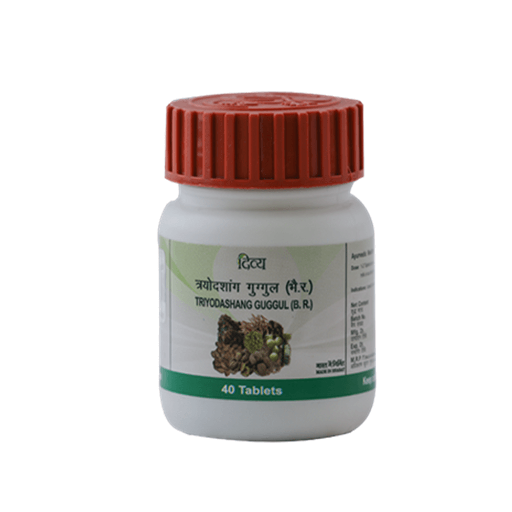 Patanjali Triyodashang Guggul | Classical Ayurvedic Tablets for Joint Pain, Arthritis & Vata Disorders 