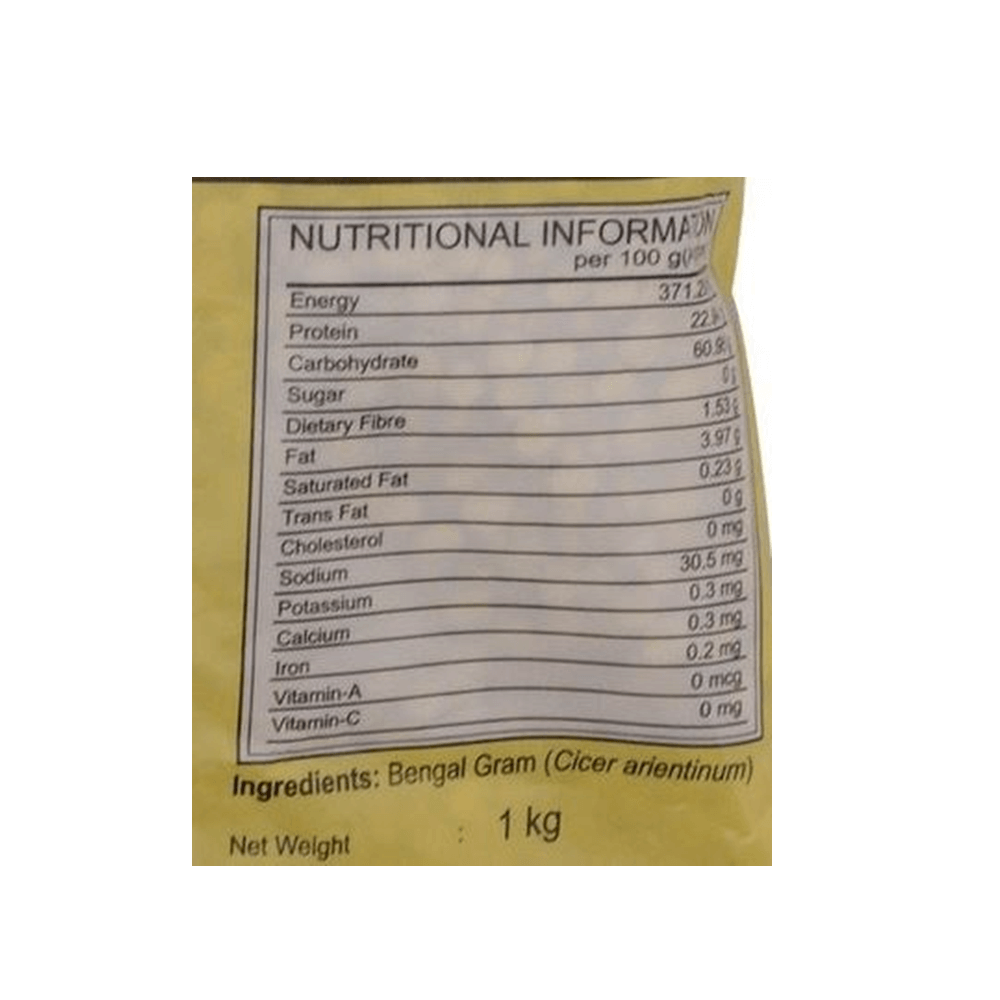Patanjali Unpolished Chana Dal (1 kg) - Grab2buy