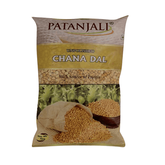 Patanjali Unpolished Chana Dal (1 kg) - Grab2buy