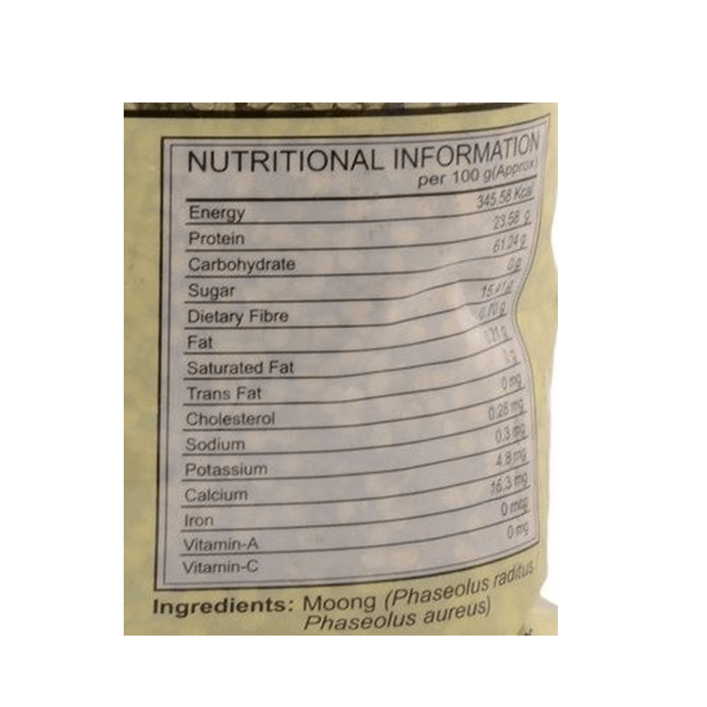 Patanjali Unpolished Moong Dal Chilka (1 kg) - Grab2buy