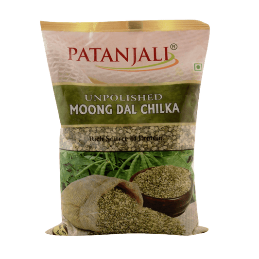 Patanjali Unpolished Moong Dal Chilka (1 kg) - Grab2buy
