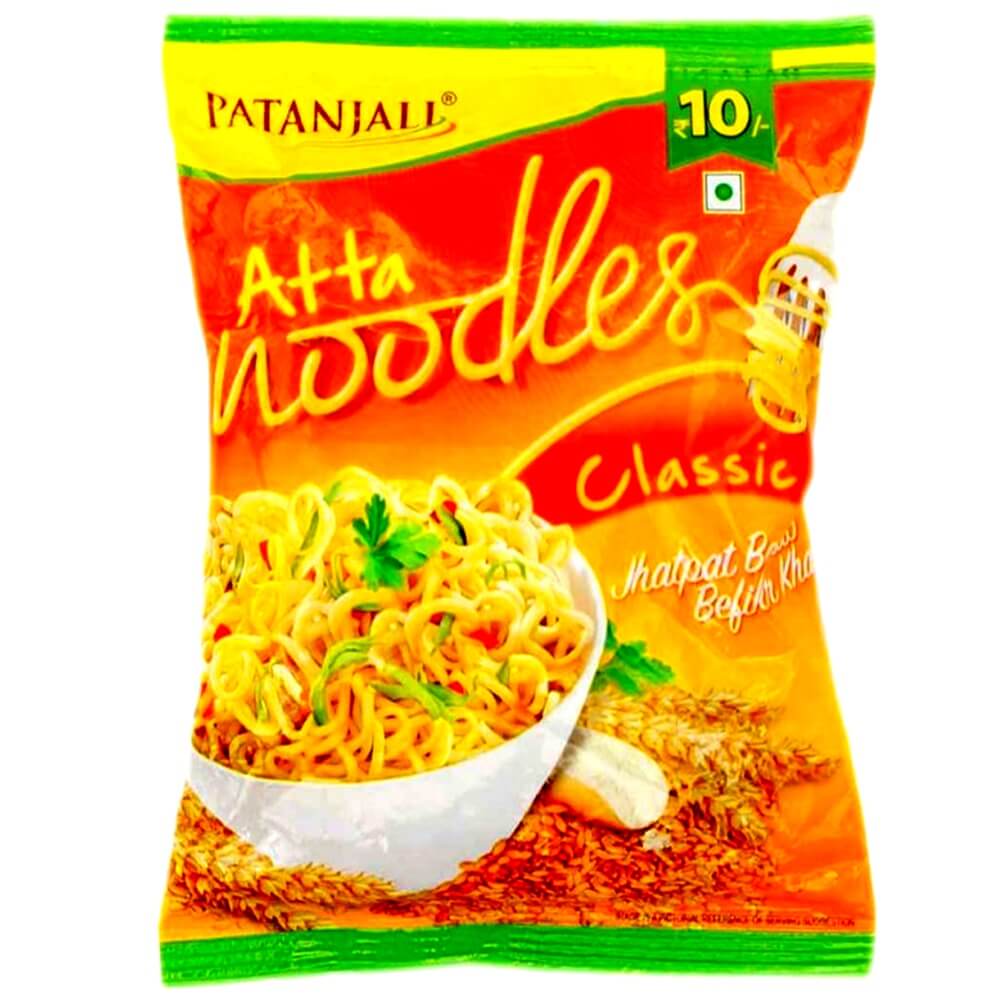 Patanjali Atta Noodles classic ( Pack of 10) - Grab2buy