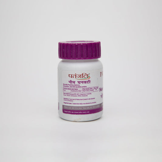 Patanjali Neem Ghan Vati uses