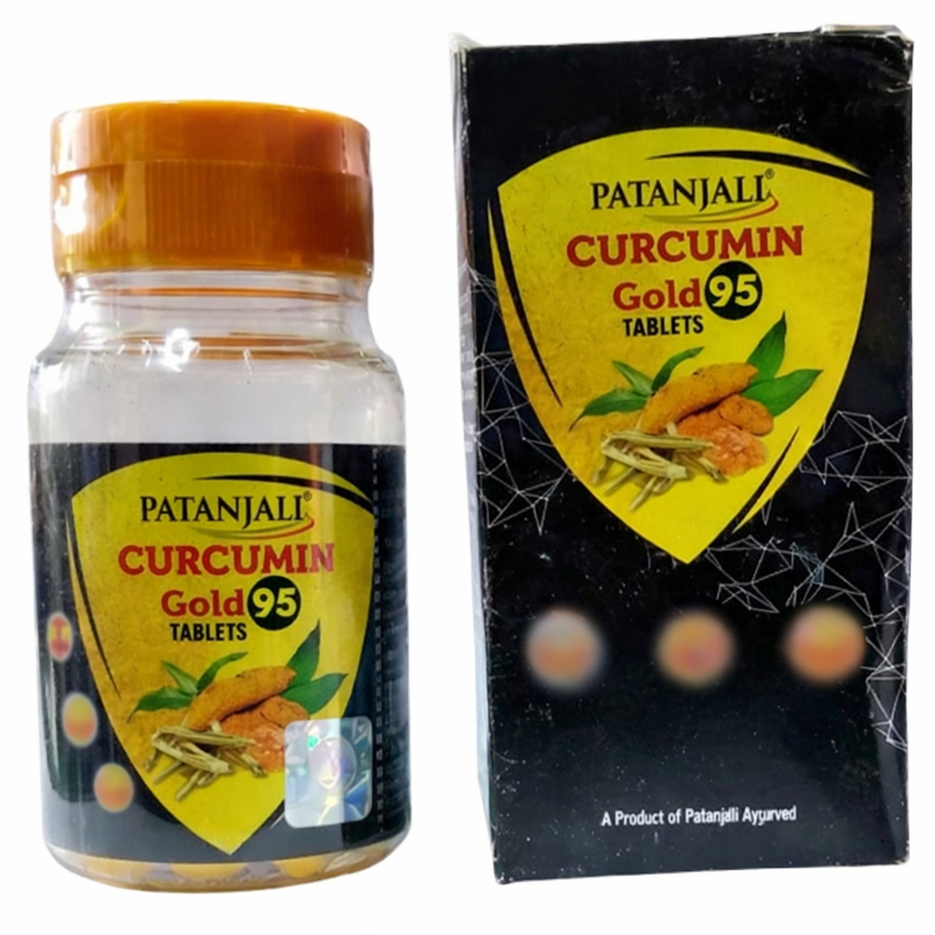 Patanjali Curcumin Gold Tablets 
