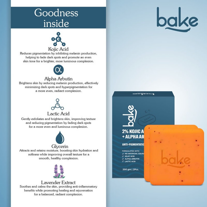 Bake 2% Kojic Acid Soap  Grab2Buy Bake Grab2Buy
