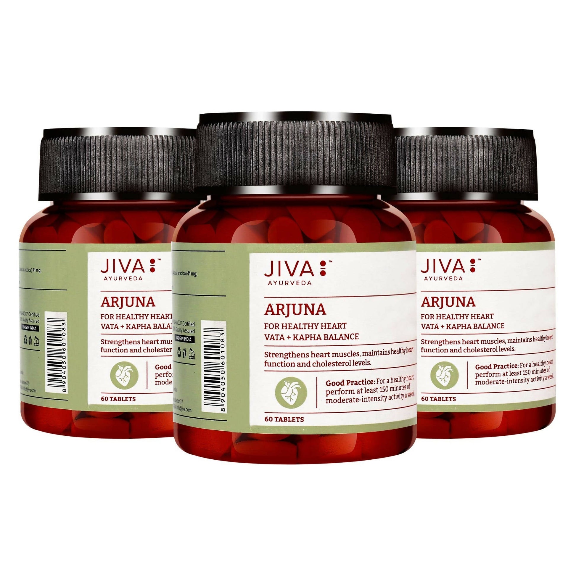 Jiva Ayurveda Arjuna Tablets 