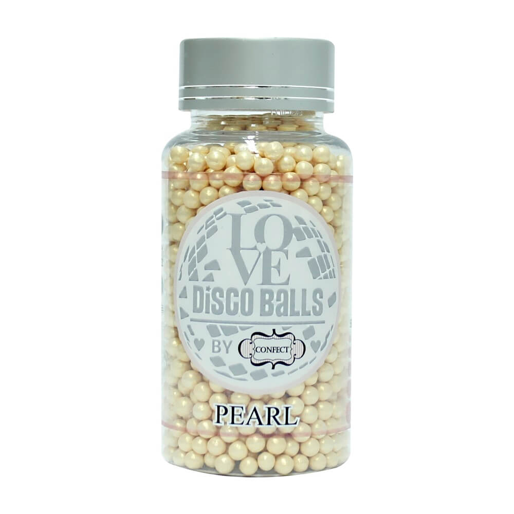 Confect Pearl Disco Balls Sprinkles 4 MM