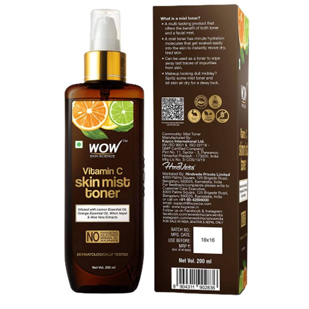 Wow Skin Science Vitamin C Skin Mist Toner  Grab2Buy Wow Skin Science Grab2Buy