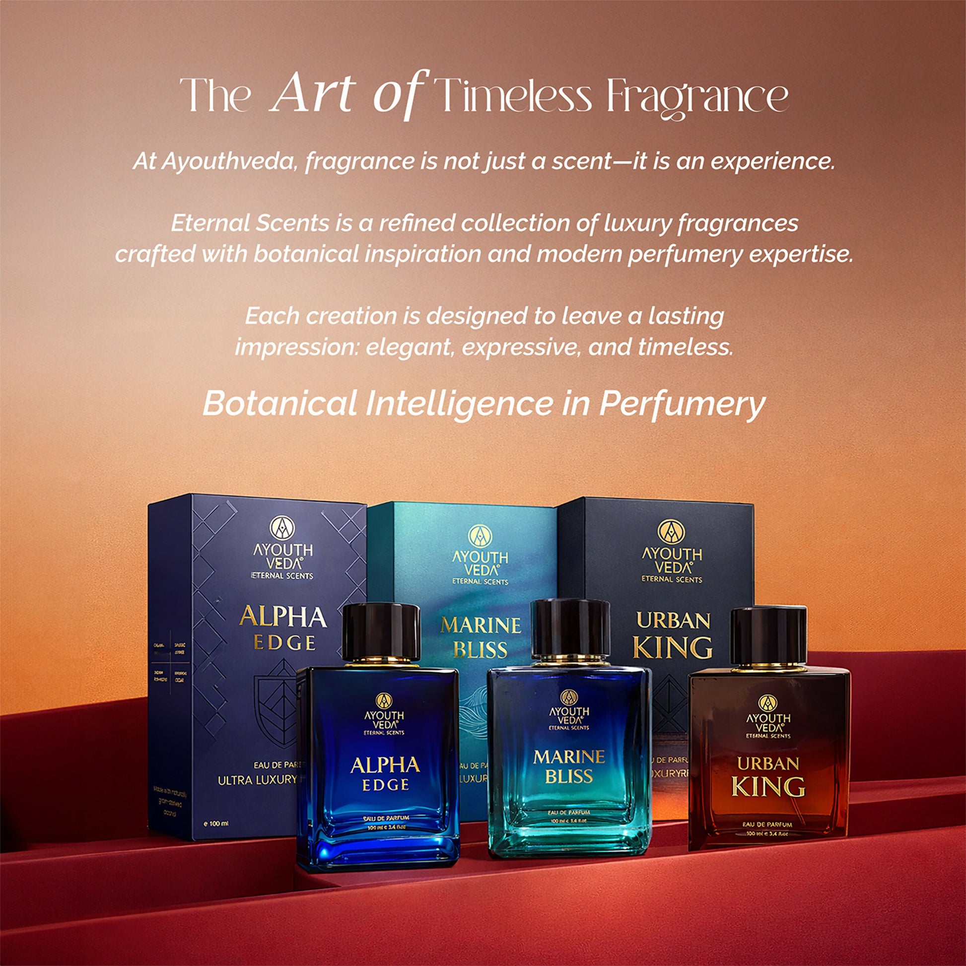 Ayouthveda Alpha Edge Eau De Parfum For Men