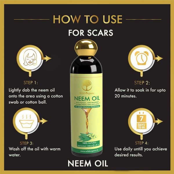 Wild Organic Neem Hair Oil  Grab2Buy Wild Organic Grab2Buy