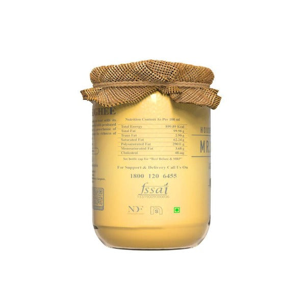 Mr. Dairy A2 Ghee | 100% Pure and Natural Ghee | Cultured Desi Ghee From A2 Milk 