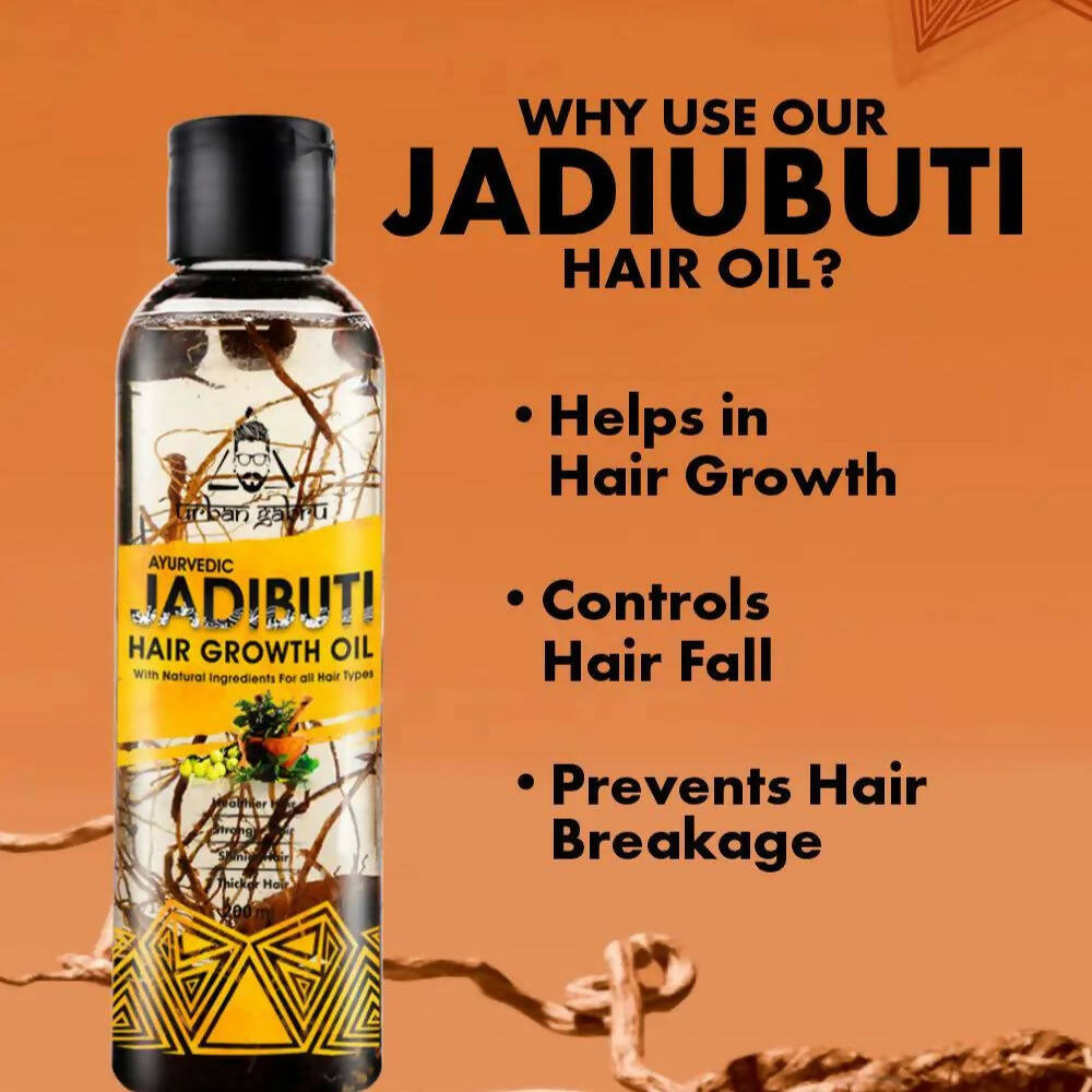 Urbangabru Ayurvedic Jadibuti Hair Growth Oil  Grab2Buy Urbangabru Grab2Buy