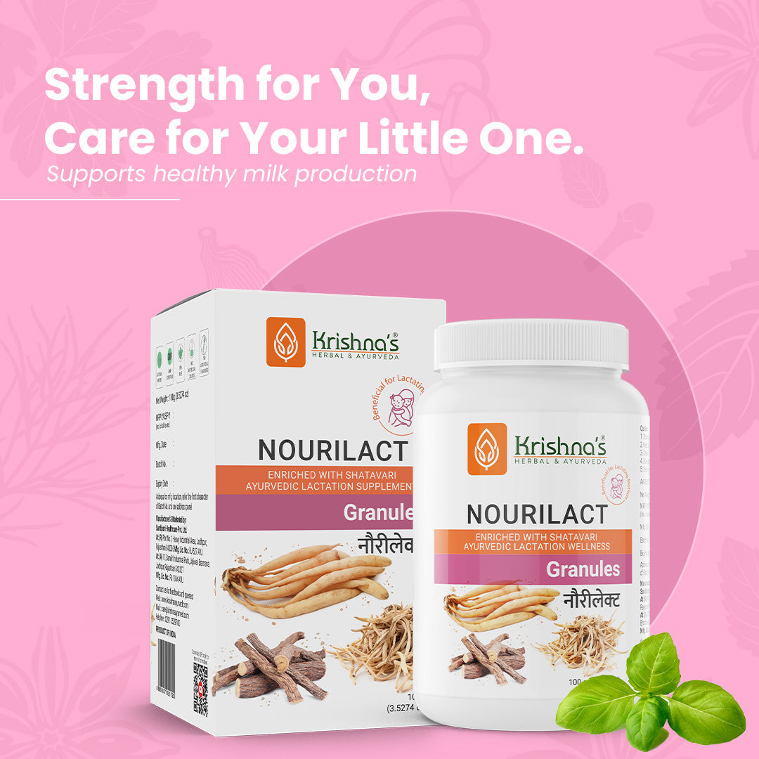 Krishna'S Herbal & Ayurveda Nourilact Granules 