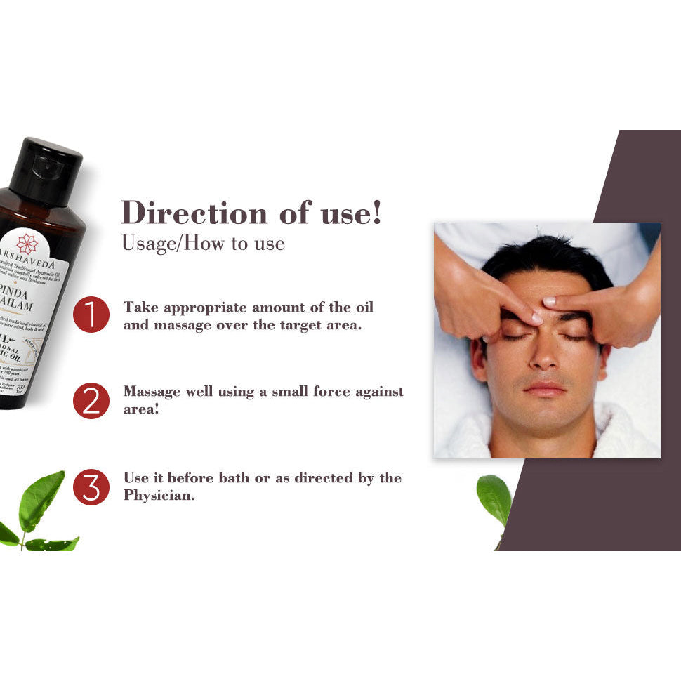 Aarshaveda | Pinda Oil | 150ml 
