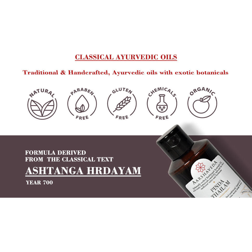 Aarshaveda | Pinda Oil | 150ml 