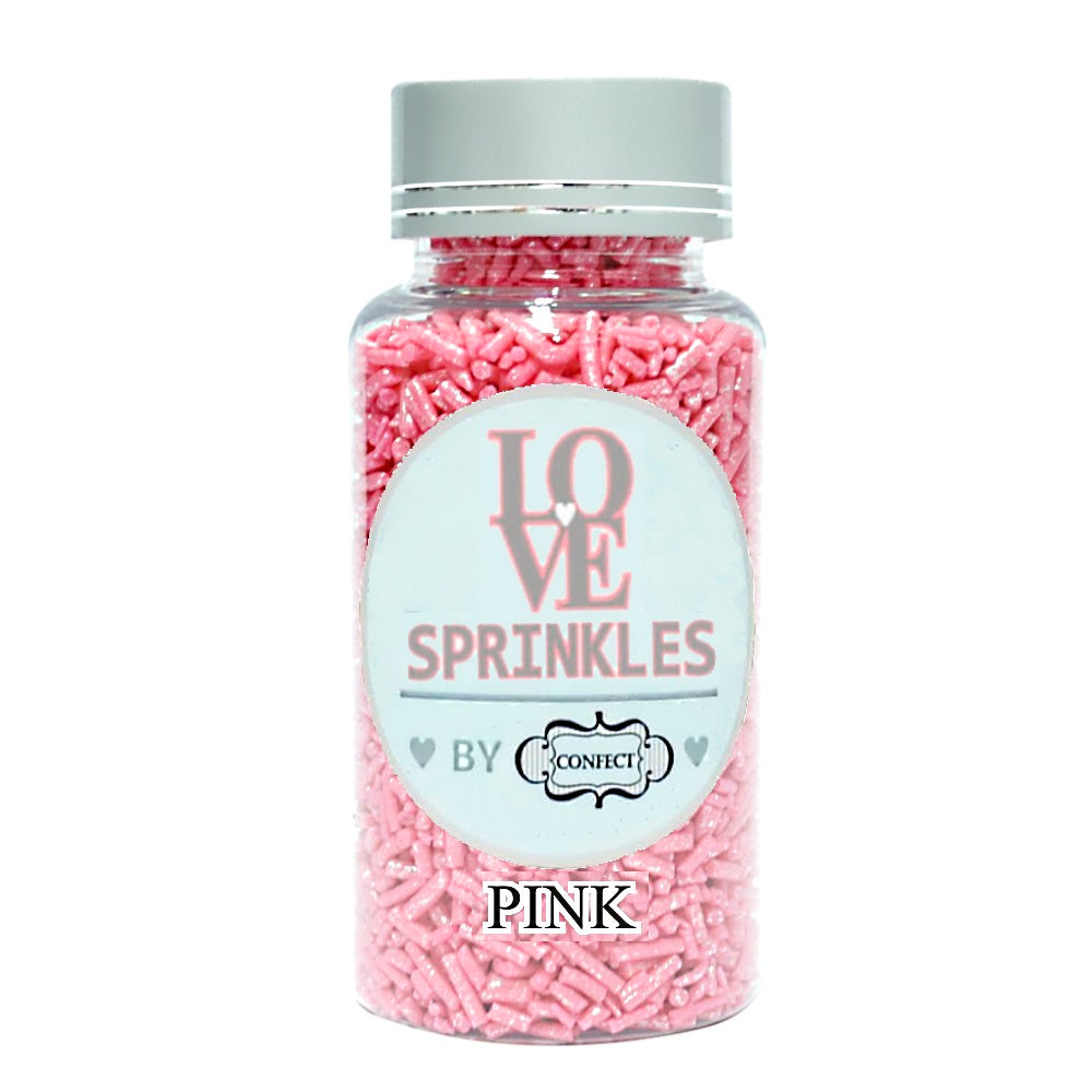 Confect Pink Vermicelli Sprinkles