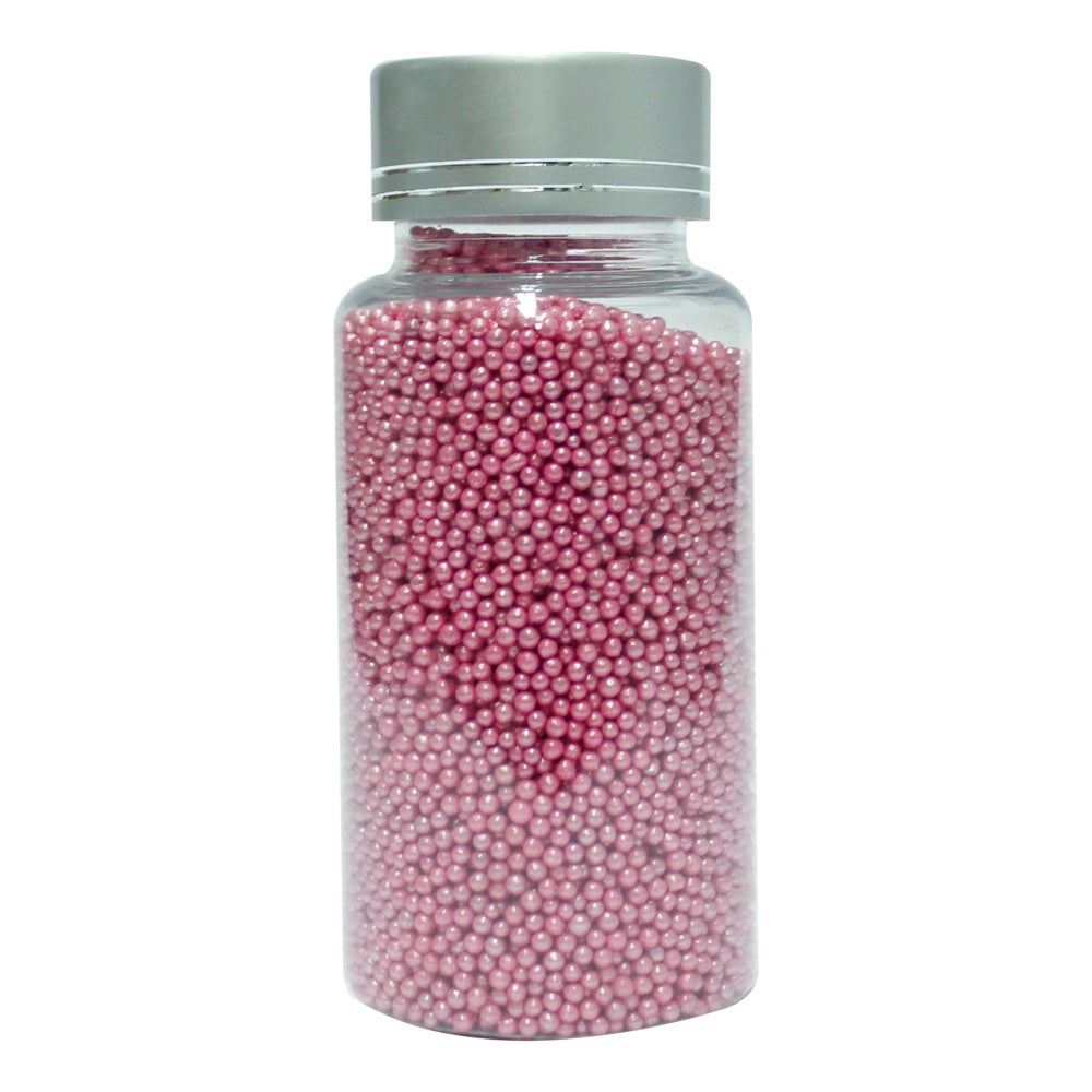 Confect Pink Disco Balls Sprinkles 2 MM