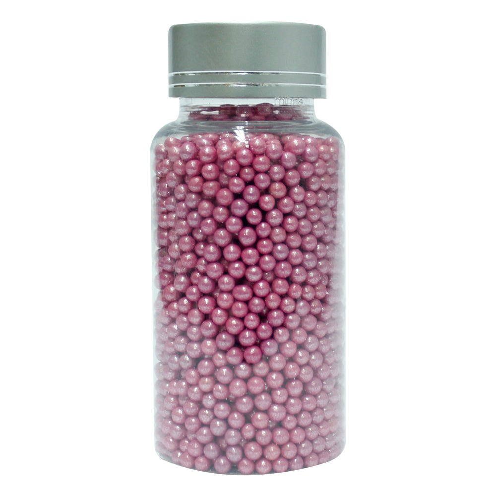 Confect Pink Disco Balls Sprinkles 4 MM
