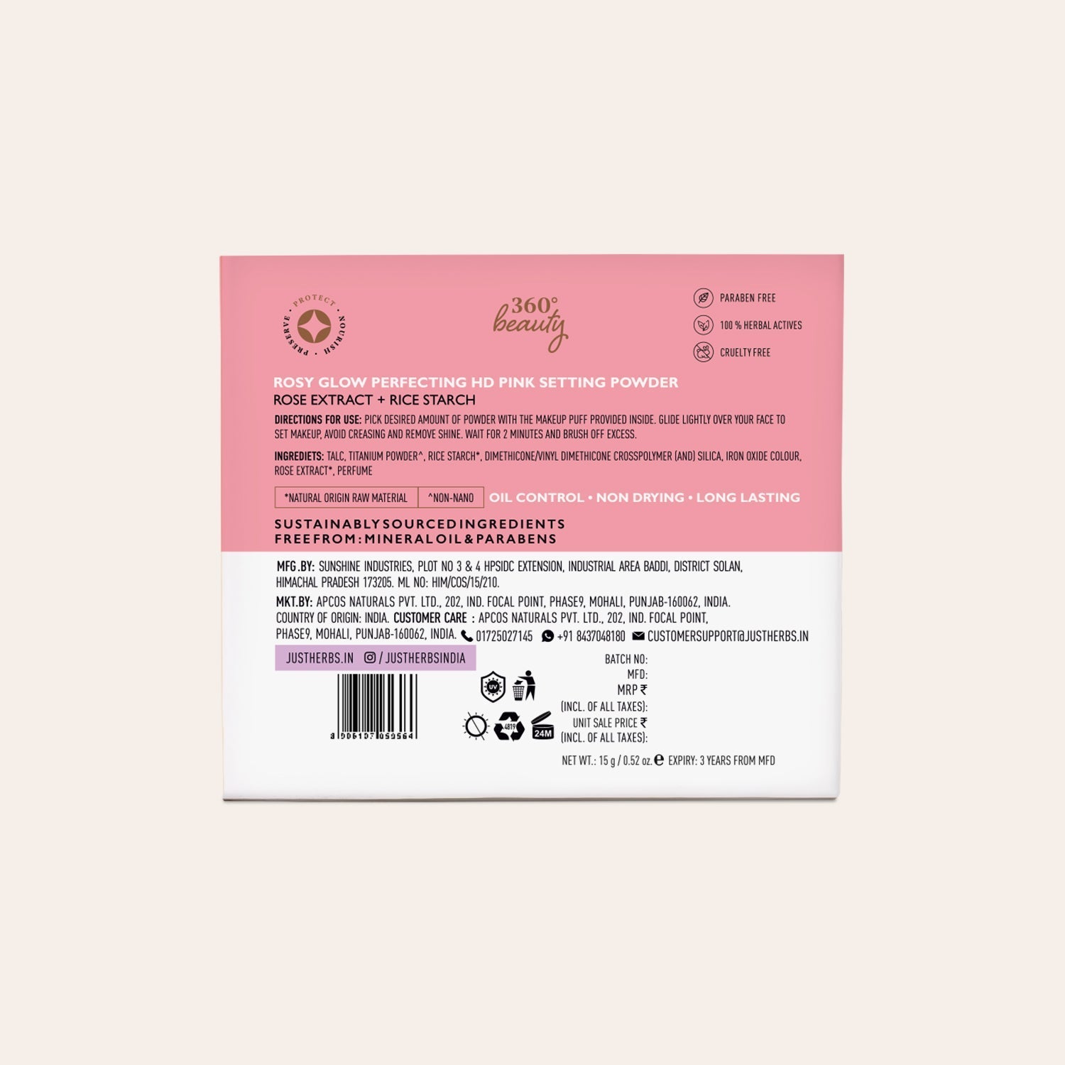 HD Makeup Setting Powders 