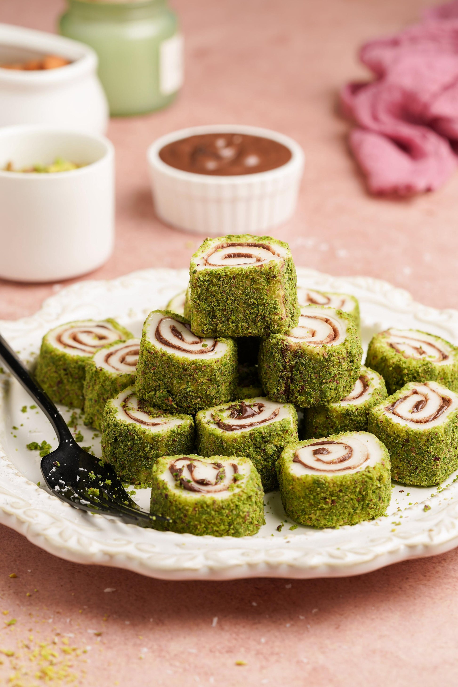 Gourmet Baklava Pista Nutella Delight 