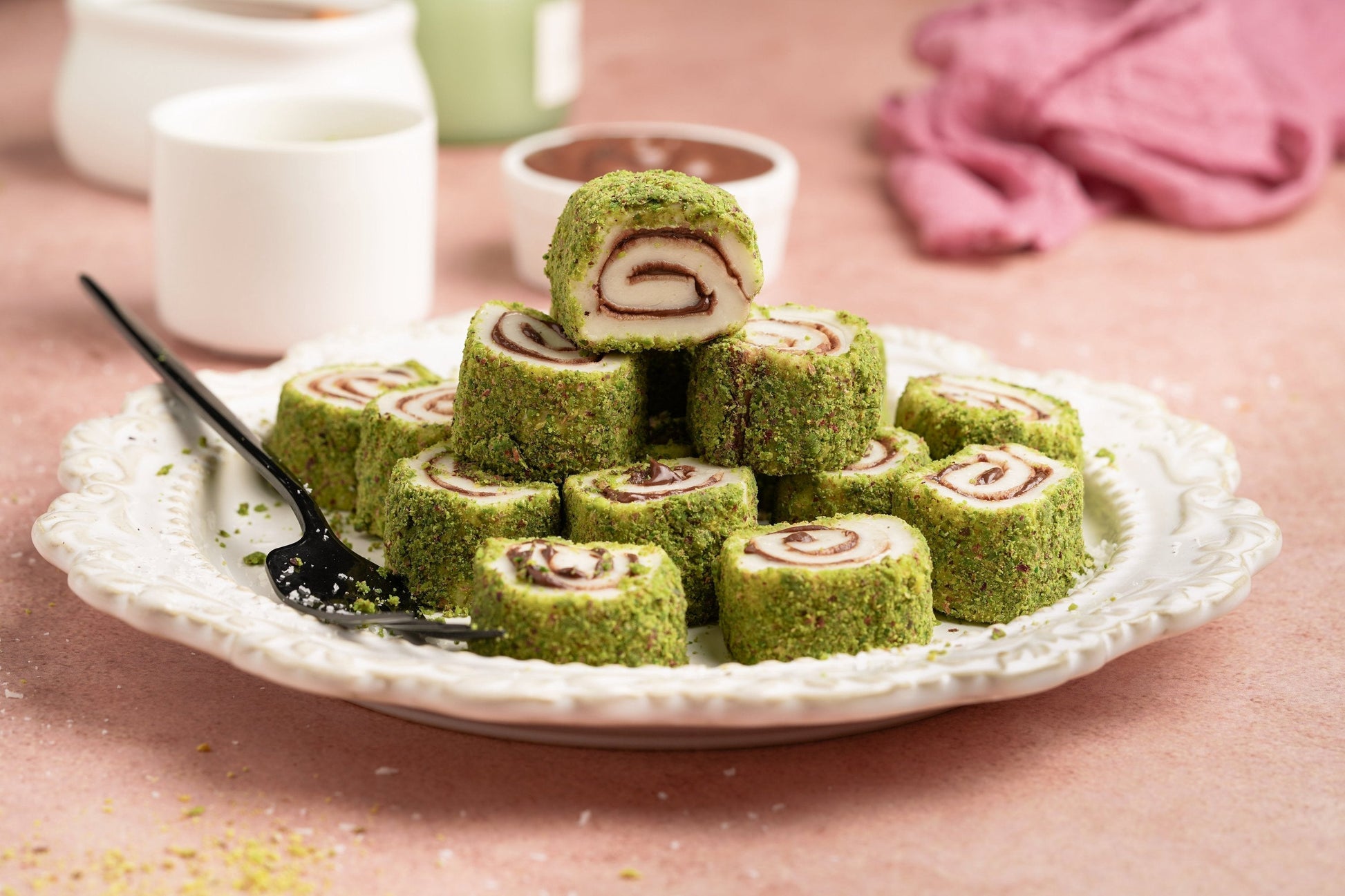 Gourmet Baklava Pista Nutella Delight 
