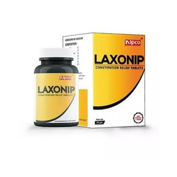 Nipco Homeopathy Laxonip Constipation Relief Tablets 