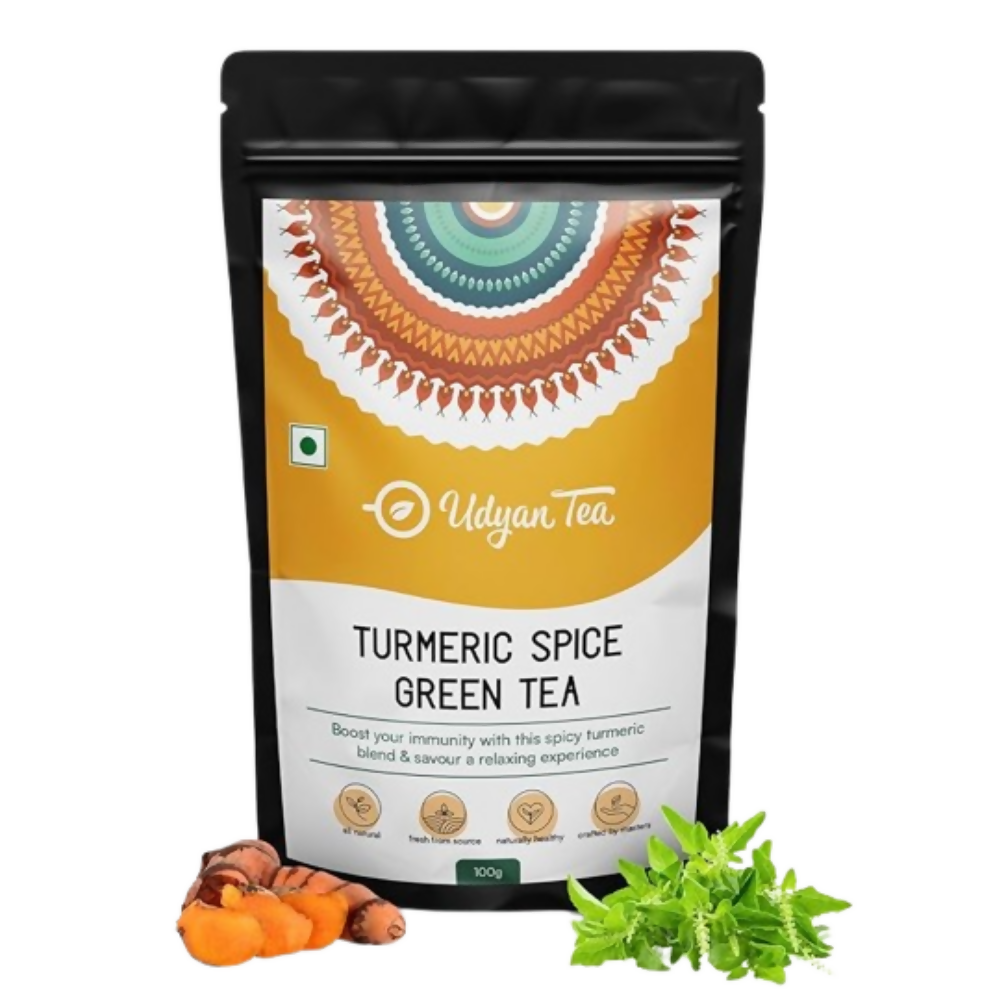 Udyan Tea Turmeric Spice Green Tea  Grab2Buy Udyan Tea Grab2Buy