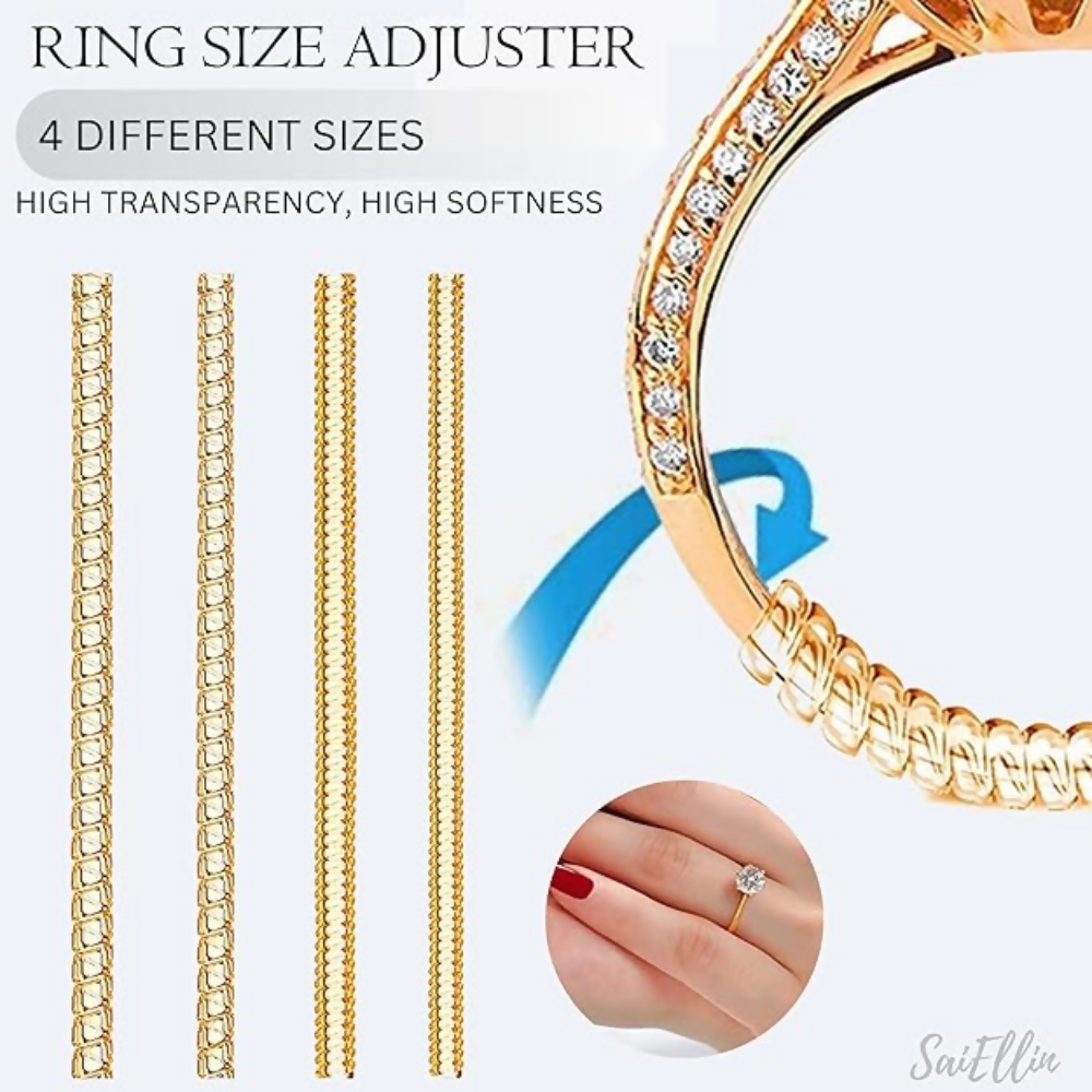 Saiellin Ring Size Adjuster For Loose Rings - Gold