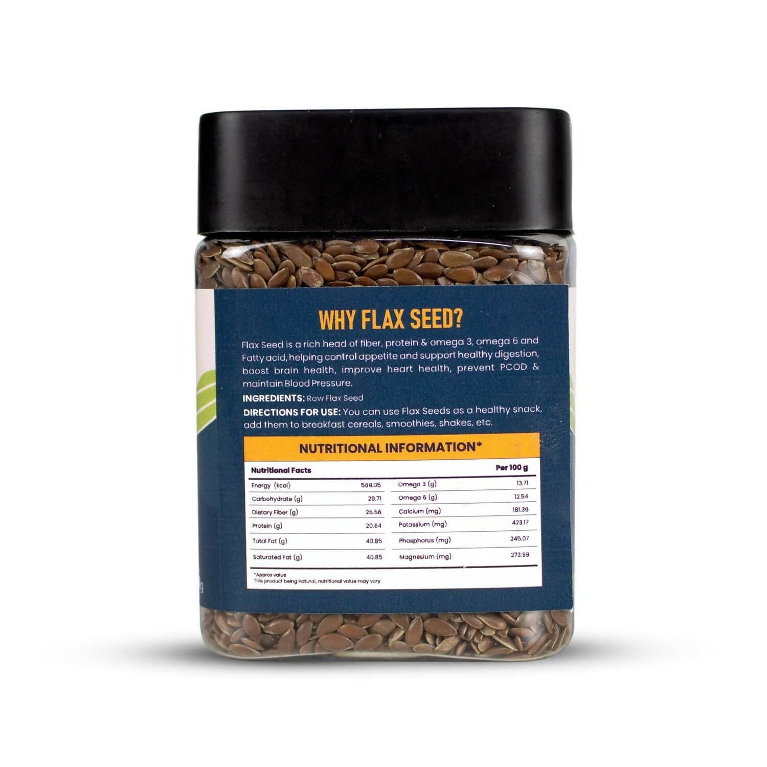Upaveda Raw Flaxseed 