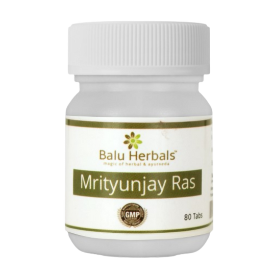 Balu Herbals Mrityunjaya Ras Tablets 