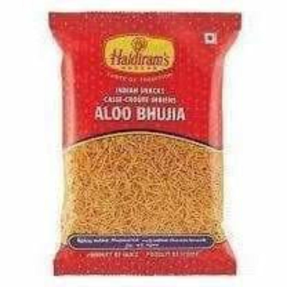 Haldiram's Aloo Bhujia | Crispy Potato Namkeen Snack 