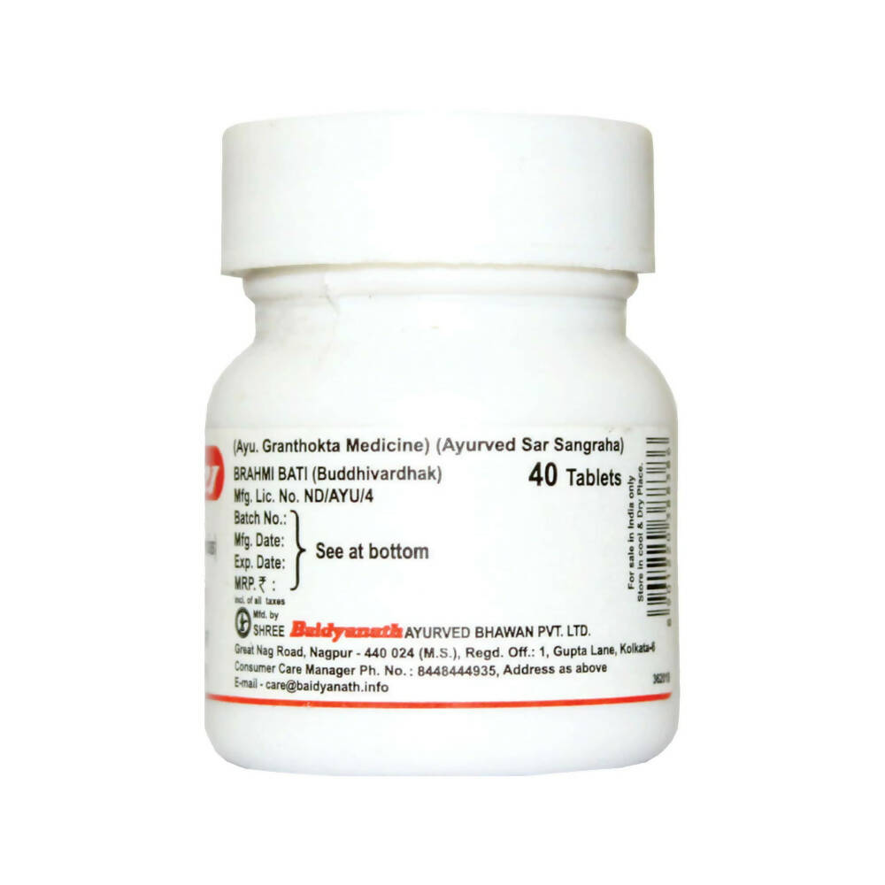 Baidyanath Nagpur Brahmi Bati 