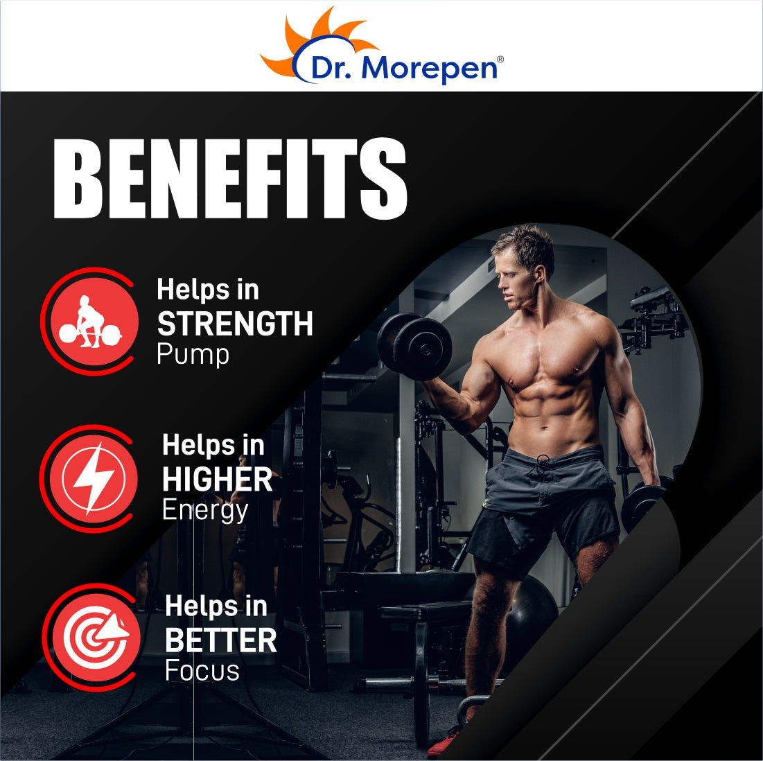 Dr Morpen Muscle Food Pre-Workout (Pineapple Play) 