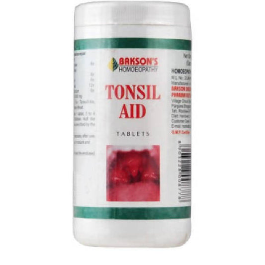 Bakson's Tonsil Aid Tablets - Grab2buy