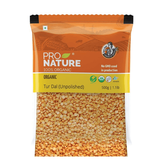 Pro Nature Organic Tur Dal (Unpolished) 