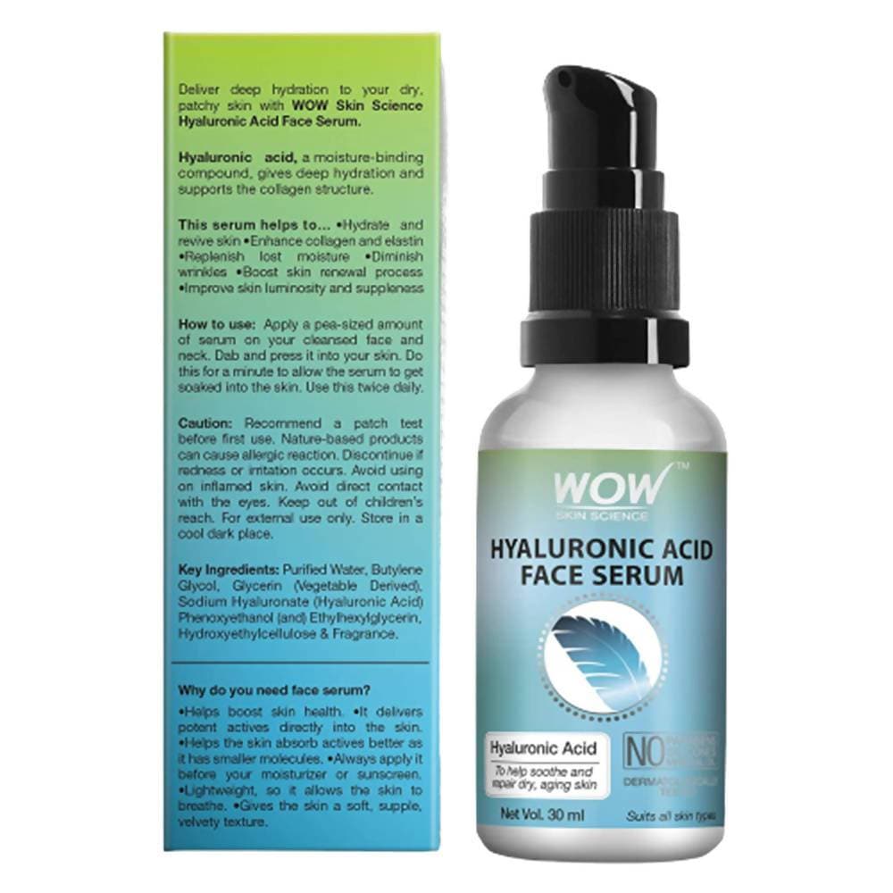 Wow Skin Science Hyaluronic Acid Moisturising Face Serum  Grab2Buy Wow Skin Science Grab2Buy