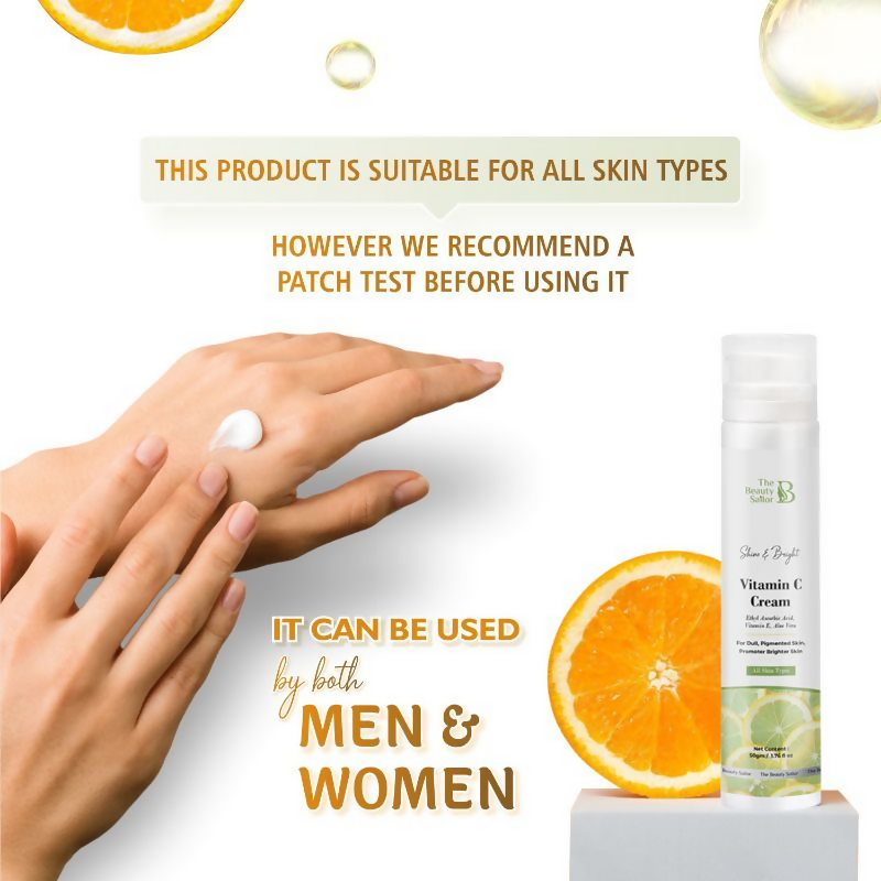 The Beauty Sailor Shine & Bright Vitamin C Cream For All Skin Types  Grab2Buy The Beauty Sailor Grab2Buy