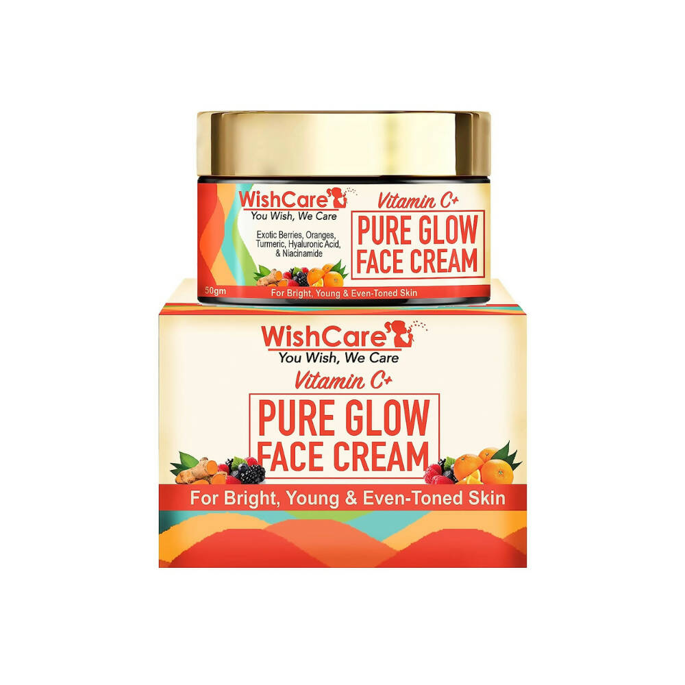 Wishcare Vitamin C+ Pure Glow Face Cream  Grab2Buy Wishcare Grab2Buy