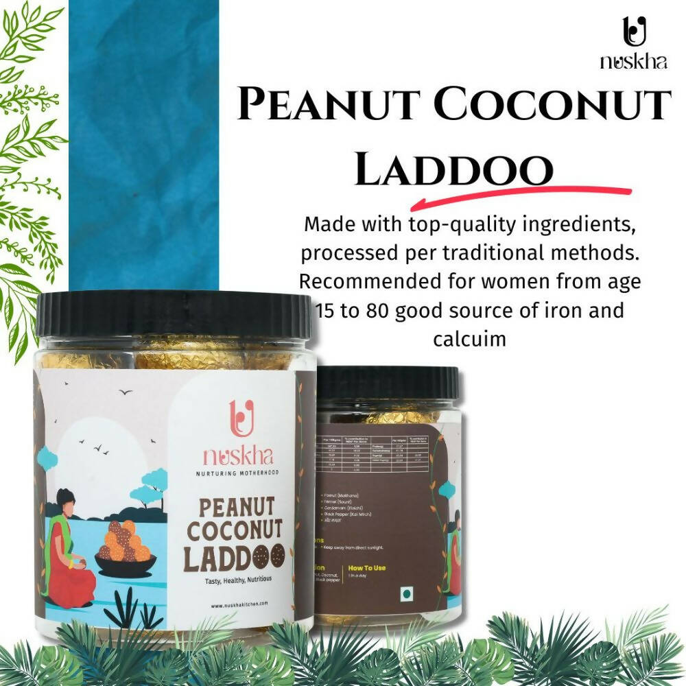 Nuskha Peanut Coconut Laddoo 