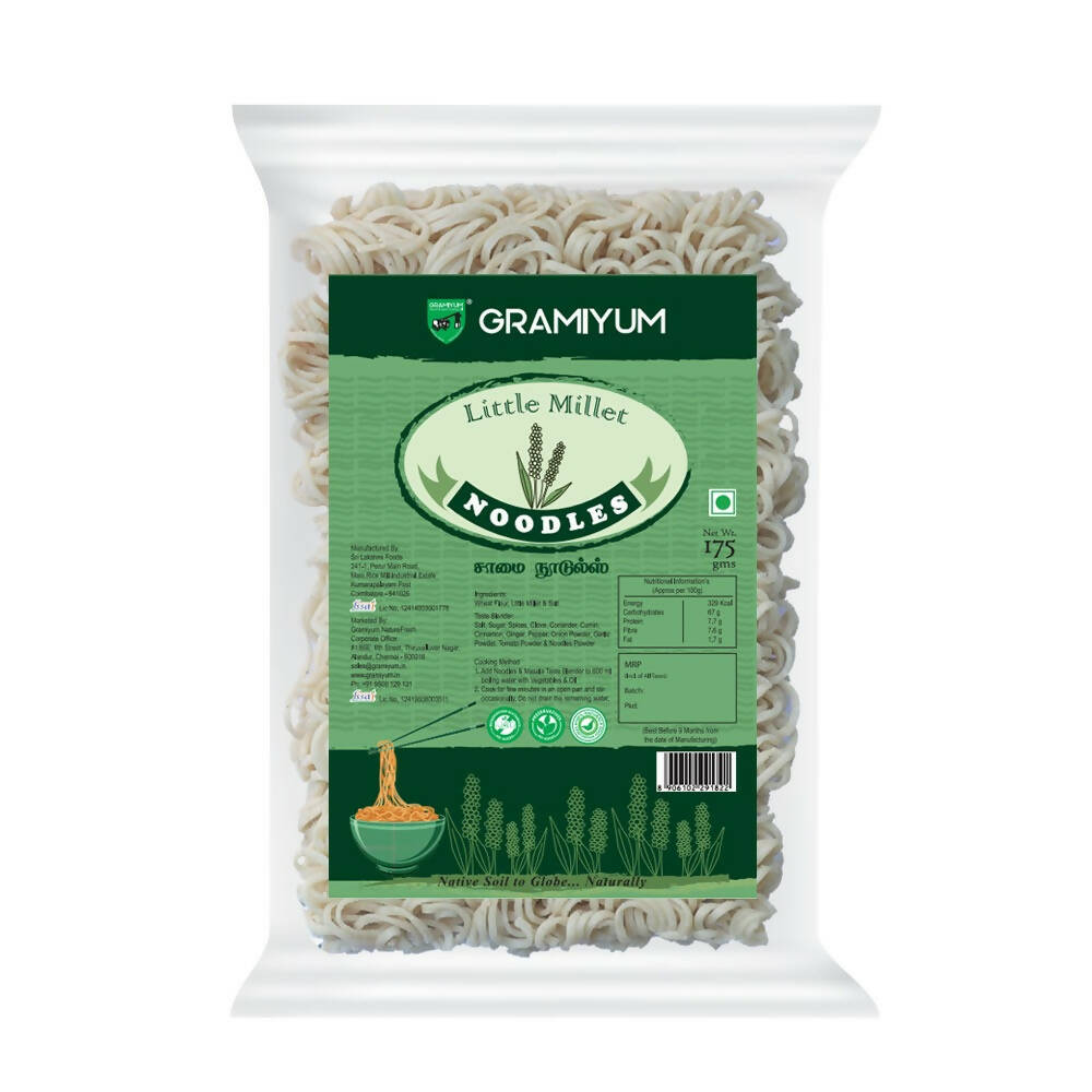 Gramiyum Little Millet Noodles - Saamai Noodles - Grab2buy